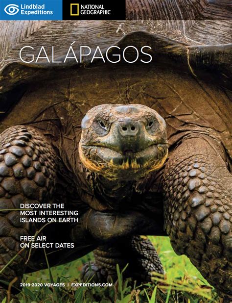 national geographic galapagos itinerary